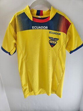 Ecuador National Team Soccer Jersey (2011-13 Era) - Marathon Boys/Youth | SZ 32